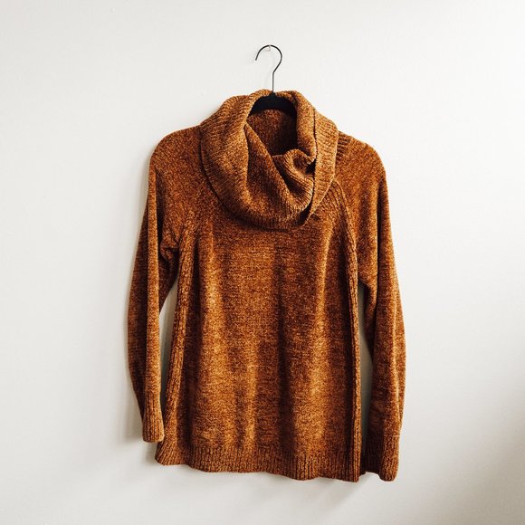 JustFab Sweaters - Chenille Turtleneck Sweater
